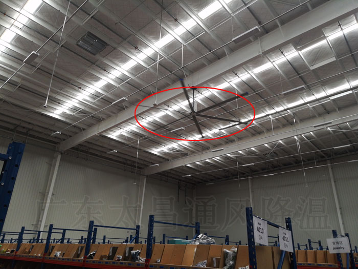 廠房車間安裝大型工業(yè)大風(fēng)扇效果如何？