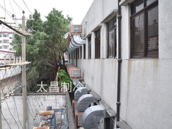 湖北某家五金廠環(huán)?？照{(diào)通風(fēng)降溫案例