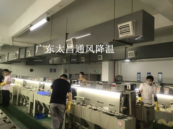電鍍廠降溫用環(huán)?？照{(diào)解決方案